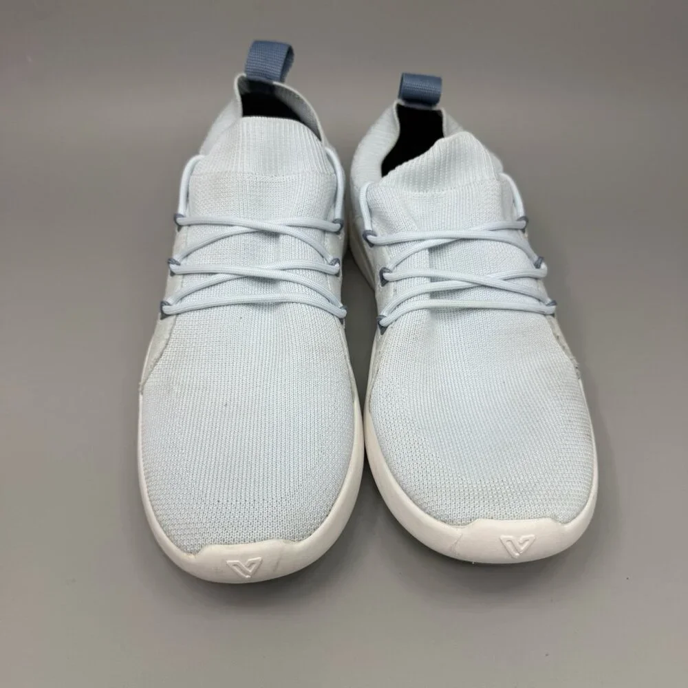 Vessi Cityscape Classic Shoes Womens 9 Blue Athletic Comfort Knit Sneakers